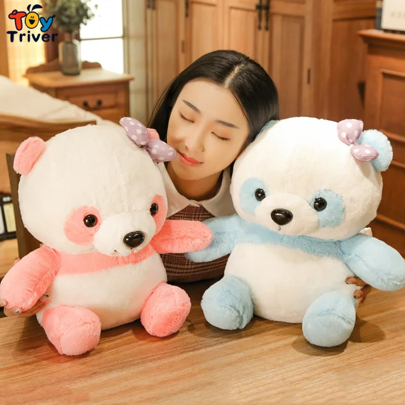 

Kawaii Panda Plush Toy Triver Stuffed Animals Doll Baby Kids Children Girl Boy Birthday Gift Home Decorations Toys