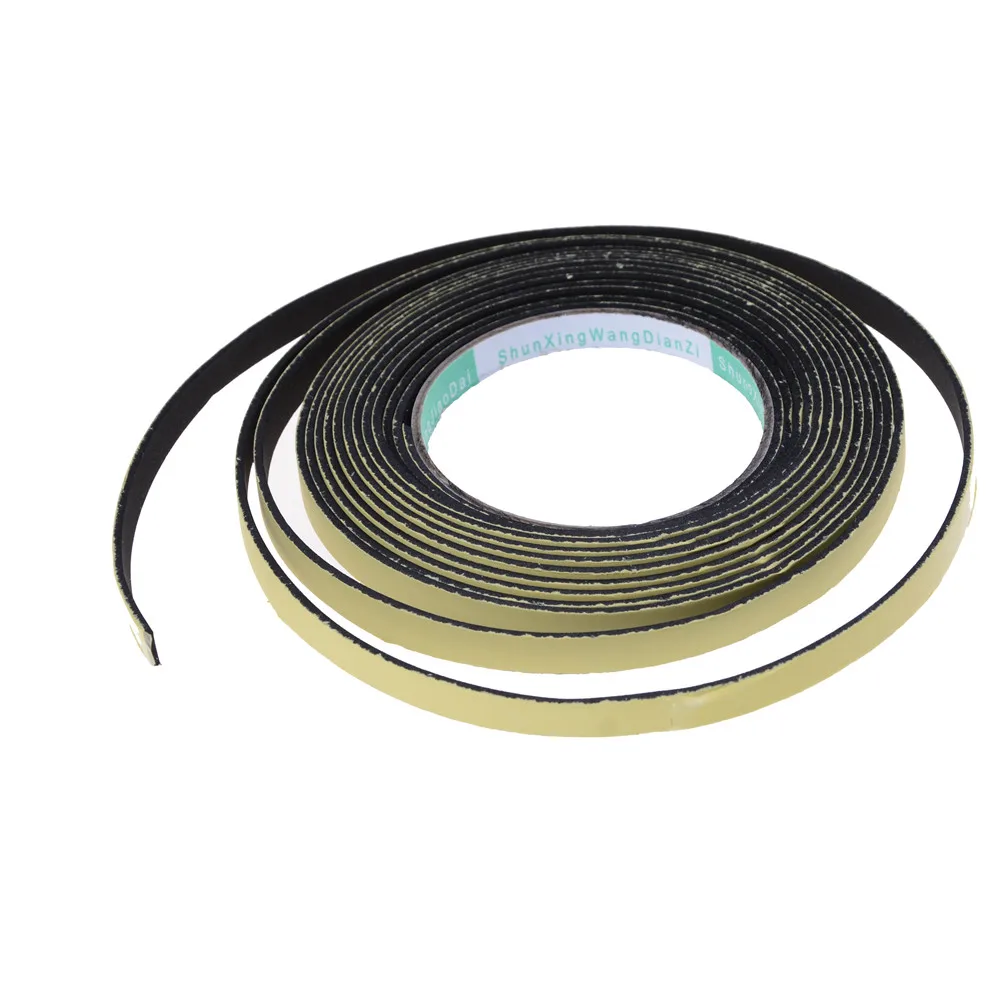 

1Roll 5M*10MM EVA Single Sided Adhesive Tape Weather Sticky Stripping Sponge Foam Rubber Strip Neoprene Tape Door Seal