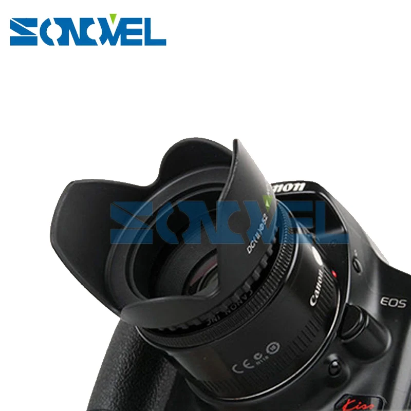 55 мм вкручиваемая Цветок бленда объектива для Nikon D5600 D5500 D5300 D5200 D7500 D3400 D3300 D810 D750 D500 D5 и Nikon AF-P фирменнй переходник для объектива Canon 18-55 мм объектив