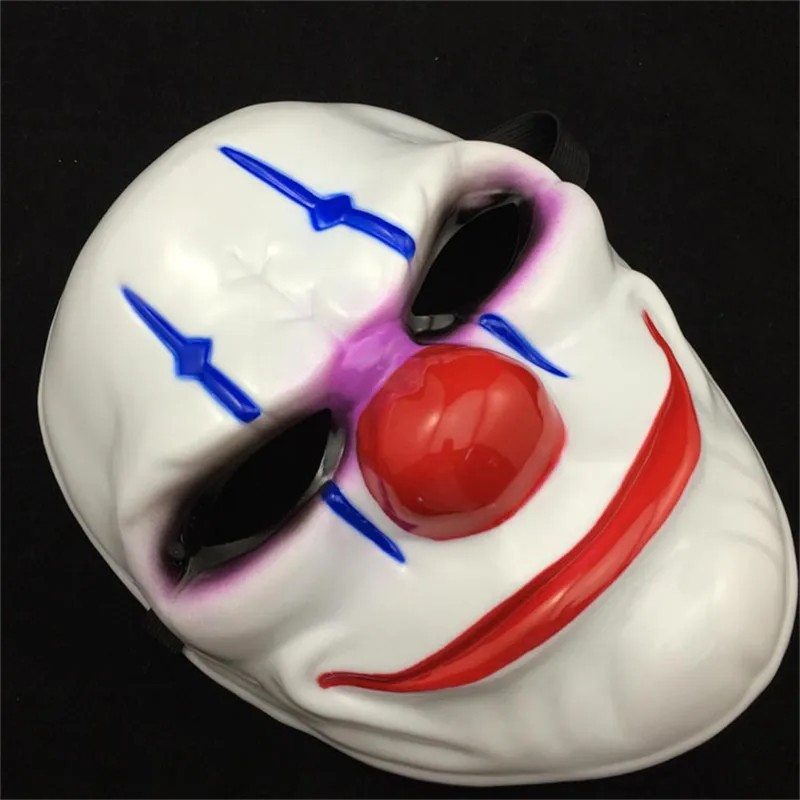2016 Payday 2 Mask Dallas mask Wolf Chains Hoxton cosplay halloween horror clown mask pay day 2 Halloween party mask FA50 (12)