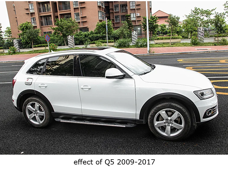 Новое поступление Беговая доска nerf для AUDI Q5 2009 2010 2011 2012 2013, уплотненный кронштейн, нагрузка 250 кг