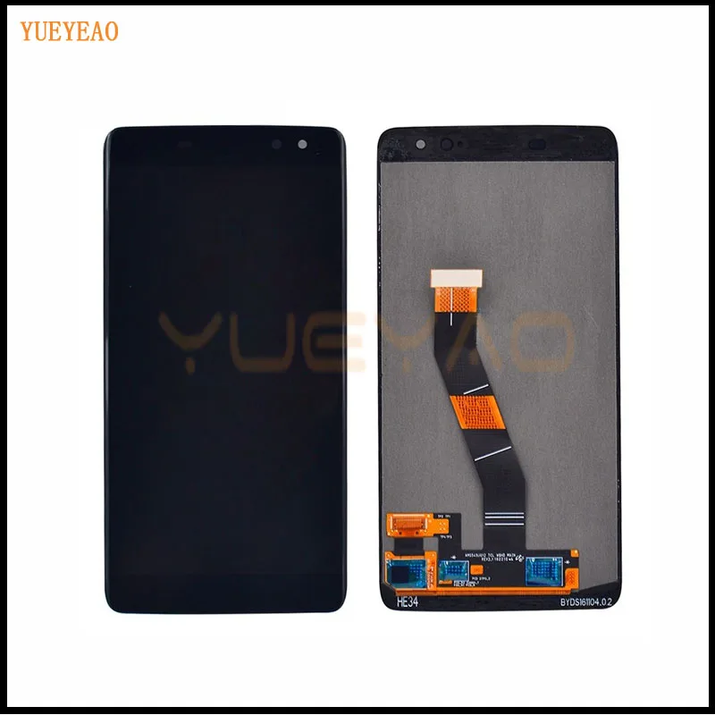 

YUEYAO LCD Display Screen+Touch Digitizer For Blackberry DTEK60 DTEK 60 LCD Display Touch Screen Digitizer Assembly Black
