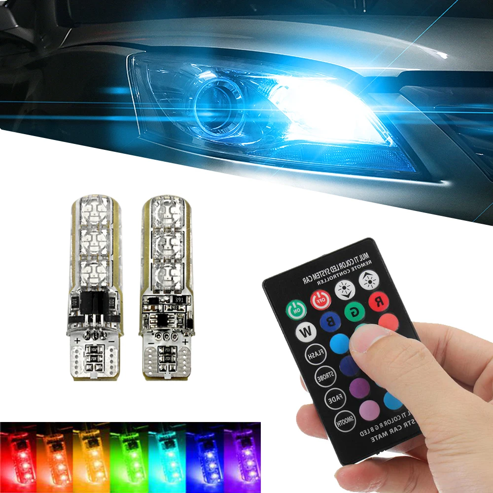 Габаритные огни CANBUS салона фантазии купол для чтения лампы 5050 SMD RGB светодиодный