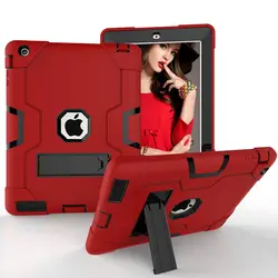 Прочный Силиконовый противоударный Дети Защитный чехол с подставкой для Apple iPad mini 4 A1550 A1538 планшетный ПК + крышка Stylus