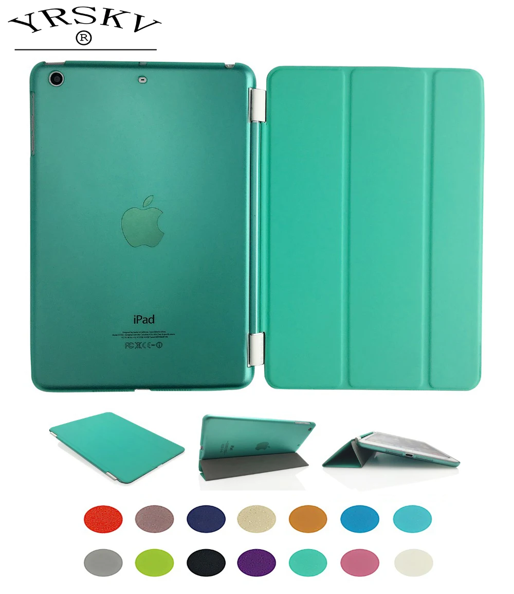 

Case for iPad Air 2 2014 YRSKV Separate PU leather Smart Auto Sleep Wake + Hard PC Back Case for iPad Air 2 : A1566`A1567