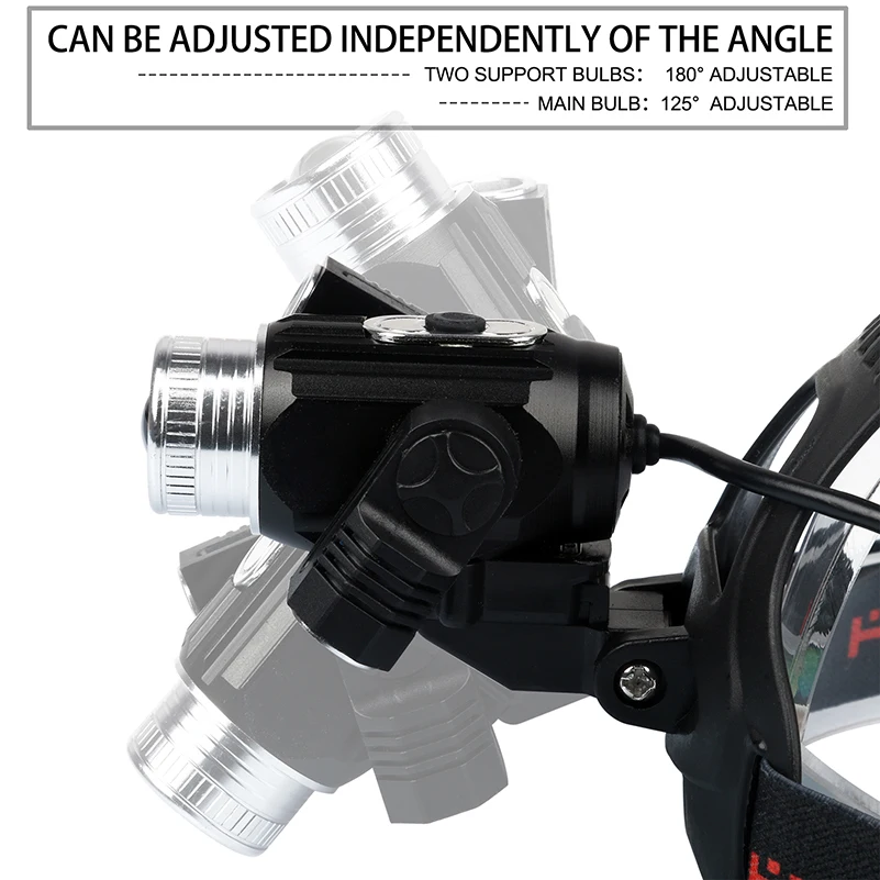 Top WEST BIKING 800LM Front Bike Headlight Adjustable T6 & 2 XPE LED + 18650 Rechargeable Battery + Mount +USB Cable Bicycle Light 33 Top WEST BIKING 800LM Front Bike Headlight Adjustable T6 & 2 XPE LED + 18650 Rechargeable Battery + Mount +USB Cable Bicycle Light 33