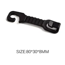 1 ПК для установки на подголовник, крепление на спинку сиденья автомобиля, подвесной крючок, застежка и зажим, вешалка для сиденья, кошелек хранилище, крючки для хранения дома, простой стиль