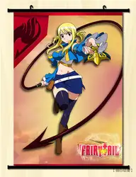 Домашний Декор Японии аниме Fairy Tail плакат прокрутки Косплэй