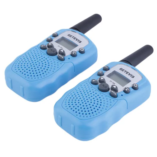 2 шт. RT-388 Walkie Talkie Игрушки для детей 0,5 Вт 22CH двухстороннее детское радио мальчики и девочки день рождения Рождественский подарок - Цвет: Blue