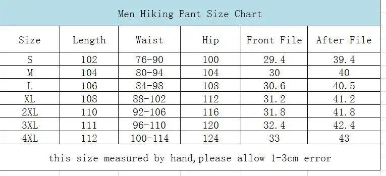 men size