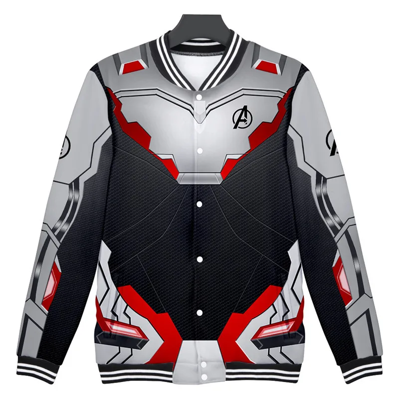 Avengers Endgame 2019 New Avengers 4 Jacket 3D Printing Anime Sweatshirts Final Battle Quantum Realm Battle Cosplay Costumes
