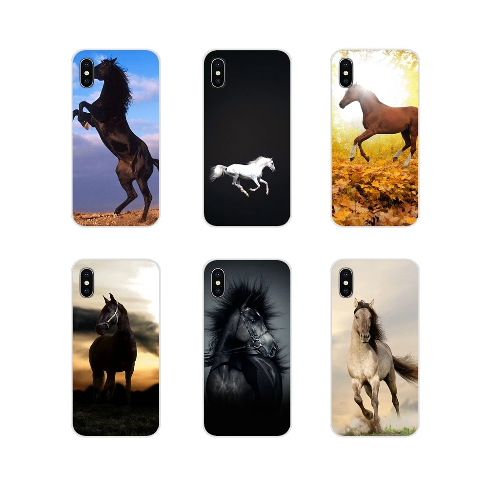 For Huawei G7 G8 P7 P8 P9 P10 P20 P30 Lite Mini Pro P Smart Plus 2017 2018 2019 Fine horse art Accessories Phone Cases Covers | Мобильные