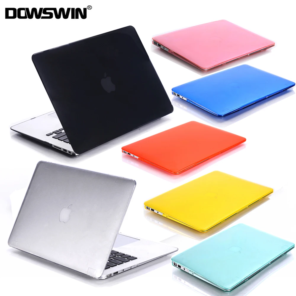 For MacBook Air 13 Case Pro Retina 12 13 15 Crystal Case For Macbook New Pro 13 15 With Touch Bar Case for Macbook Hard Cover