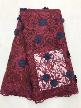

2019 High Quality French Lace African Velvet Fabric Sequins Pink Nigeria Net Lace Indian Lace Fabrics For Wedding JL119