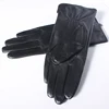 Gours Women's Genuine Leather Gloves Black Sheepskin Finger Touch Screen Gloves Winter Thick Warm Fashion Mittens New GSL087 ► Photo 3/6
