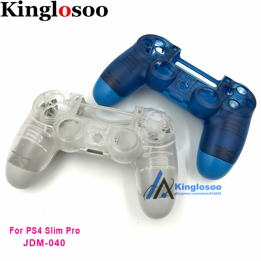 

New Housing Shell Case Top and Bottom Cover for Playstation 4 PS4 Pro Slim Controller JDM-040