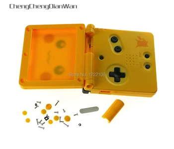 

ChengChengDianWan 5sets For new Version Housing Shell Case Cover with screws buttons for Gameboy Advance SP for GBA SP