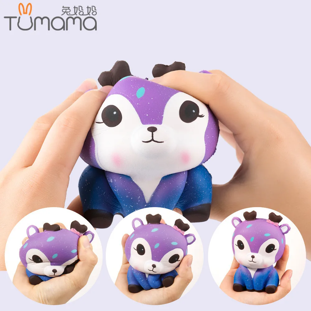 

Tumama Antistress Squishes Unicorn Panda Deer Ice Cream PU Toy Kawaii Squishy Toys Healing Fun Stress Reliever Decompression Toy