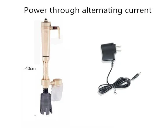 Обновленный аквариумный фильтр для воды очиститель сменный аккумулятор электрический сифон, авто домашняя вакуумная рыбка бак Гравий фильтр для насоса шайба - Цвет: 40C