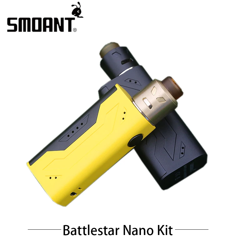 

New Arrival Original Smoant Battlestar Nano RDA Start Kit 80w Box Mod Battlestar RDA No Delay Vaporizer