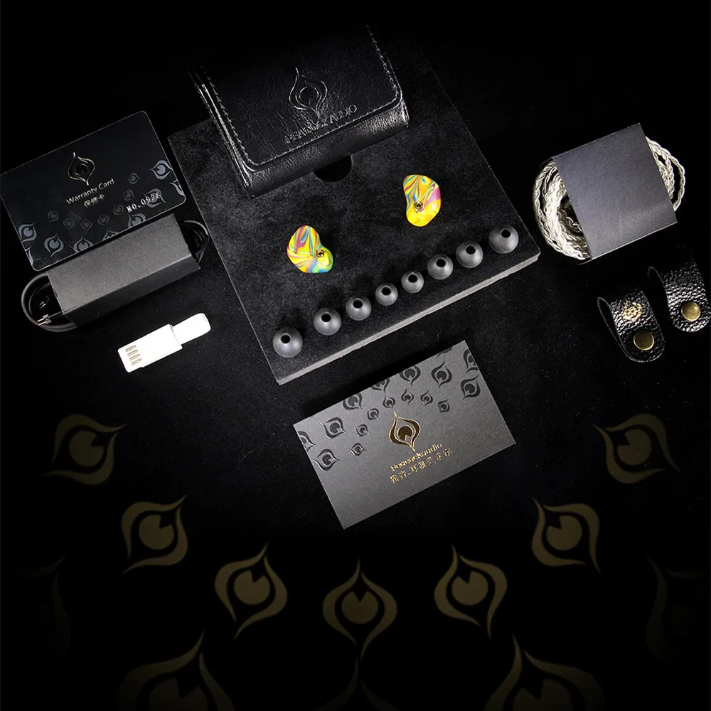 Peacockaudio P1 красочные 7 мм полночастотная динамический Внутриканальные наушники Hi-Fi наушники гарнитура инструкция Сменные Bluetooth № 3 S7