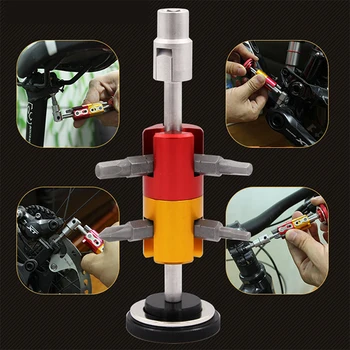 

Bike Repair Tool Six Angle Hidden Type T25 Combination Multifunctional combination tool Portable hidden Type wrench