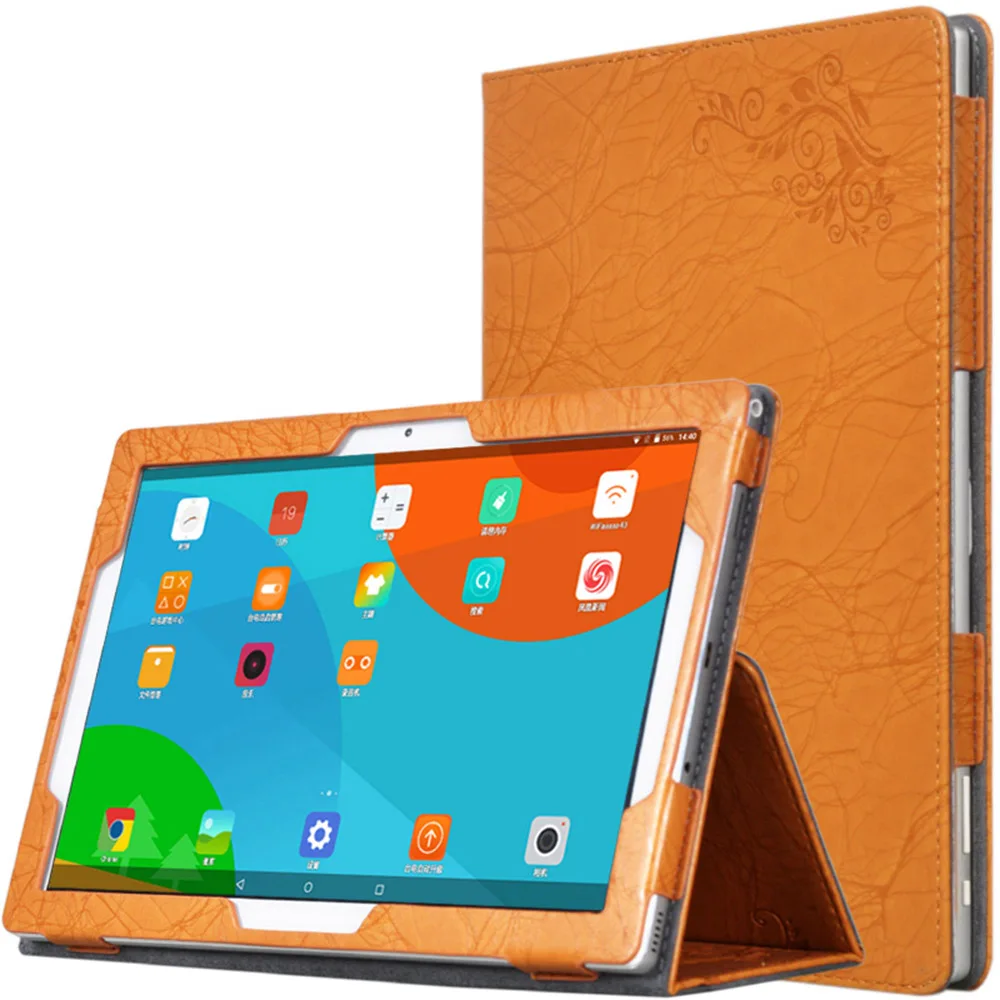 

For Teclast P10 Case Print Pattern PU Leather Folding Stand Cover Case for Teclast P10 M3F3 10.1inch Tablet Case and Free Stylus