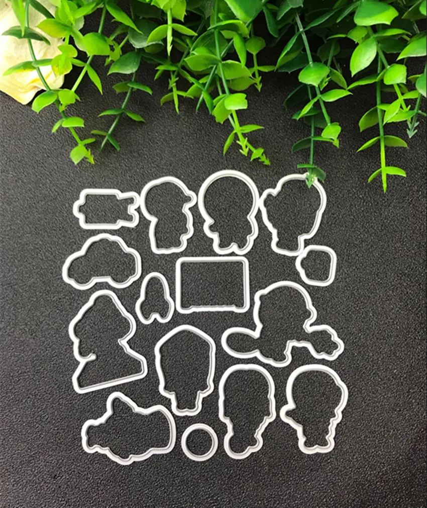 

Workers Metal Cutting Dies Stencils for DIY Scrapbooking/photo album Decorative Embossing DIY Paper Cards Making Proj
