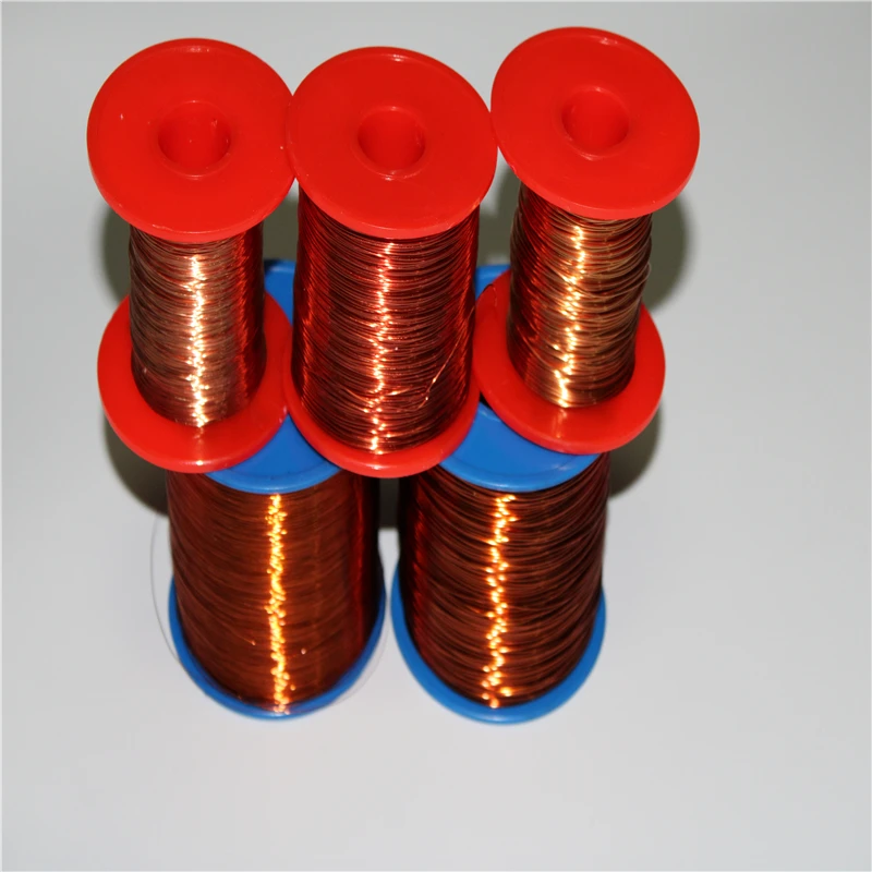 0 64 мм 22AWG QZY + XY 2/220 Магнитный провод 5 кг 150 м класс 220C эмалированный круглый медный