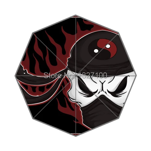 new promotion Cartoon Skull Auto Foldable Umbrellas decent | Дом и сад