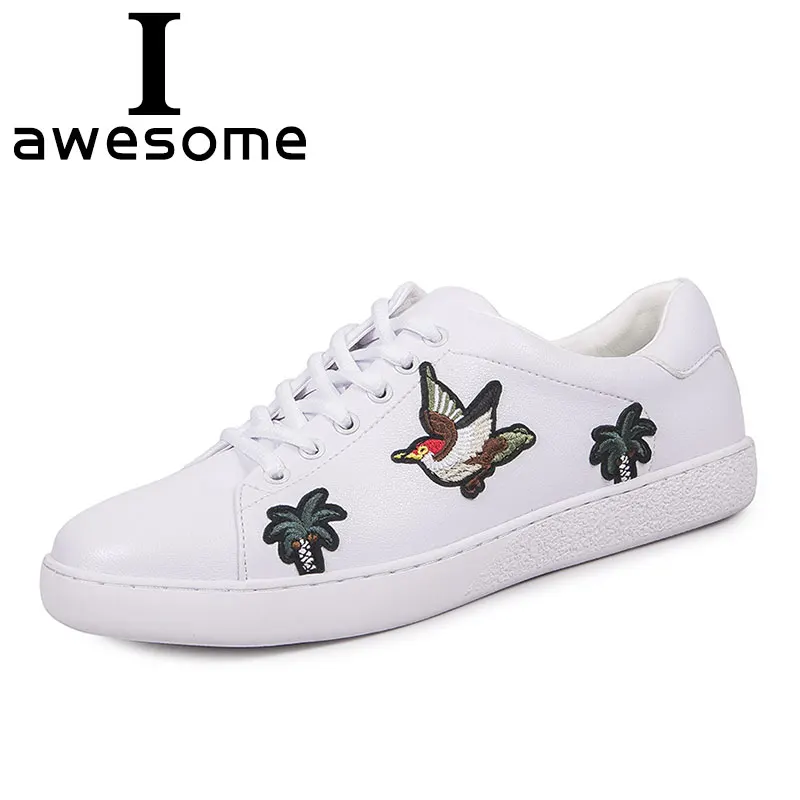 

Luxury Genuine Leather Fashion Men Shoes Comfortable Flat Shoes White Driving Loafers Lace Chaussure Lace-Up Footwear 180409