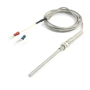 

0 to 600C K Type Temperature Detector Probe Thermocouple Sensor 6.6Ft