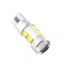 1X car styling Car Auto LED T10 194 W5W Canbus 10 smd 5630 LED Light Bulb No error led light parking T10 LED Car Side Light