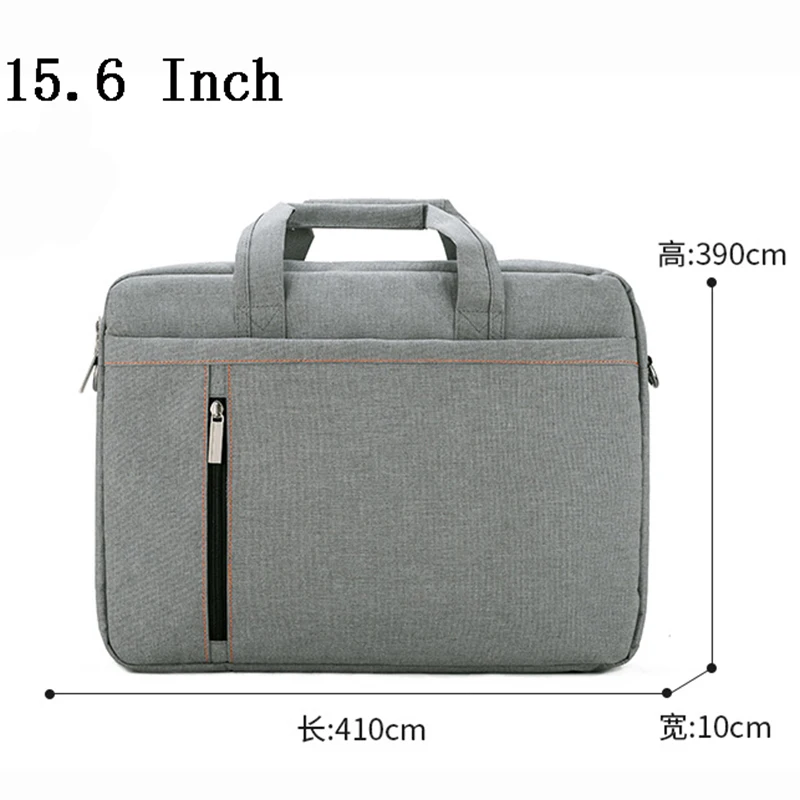 Laptop Bag 15.6 Inch Waterproof Shockproof Notebook Case for Macbook Air Pro Computer Shoulder Handbag Briefcase Messenger Bag (2)