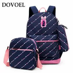 Dovoel школьные сумки для девочек подростков Bookbag Повседневный стиль начальной школы Прекрасный Детские рюкзаки для девочек классический