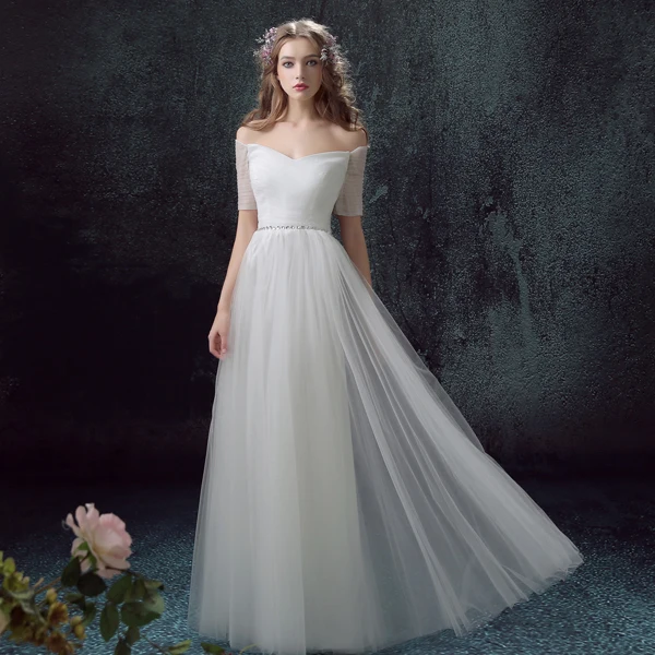 White Evening Dresses