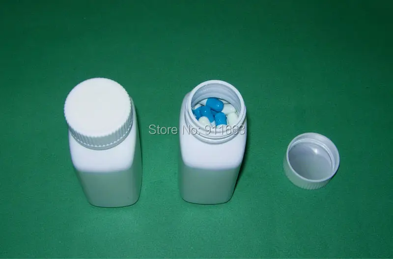 170 мл 50 шт пластиковые медицинские Бутылочки для пустых капсул, капсул, таблеток, гранул, гранул и т. д.- HDPE бутылки материал