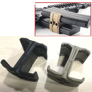 

Magorui Magazine Coupler Double ABS Link Clamp Mag Coupler 5.56 x45mm NATO 30/40 Round Magazines