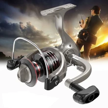 Металлическая спиннинговая Рыболовная катушка 13 подшипников зимние рыболовные Катушки Колесо Мини литье отсадка приманка в виде мухи катушка для морской рыбалки