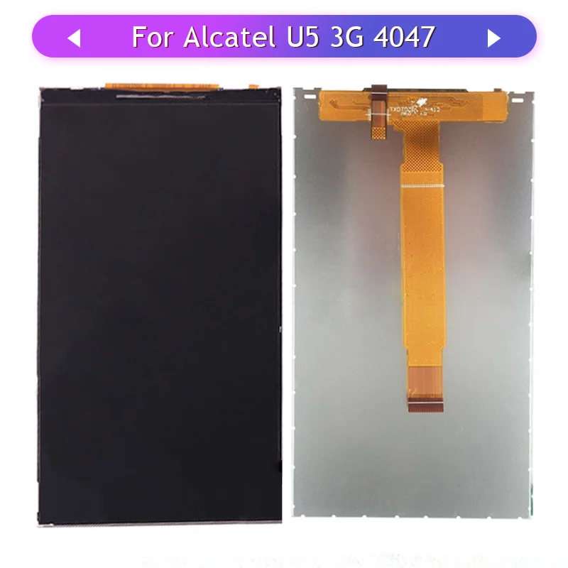 OT4047 Screen For Alcatel One Touch U5 3G 4047 4047D 4047G Single LCD Display Glass Digitizer Replacement | Мобильные телефоны и