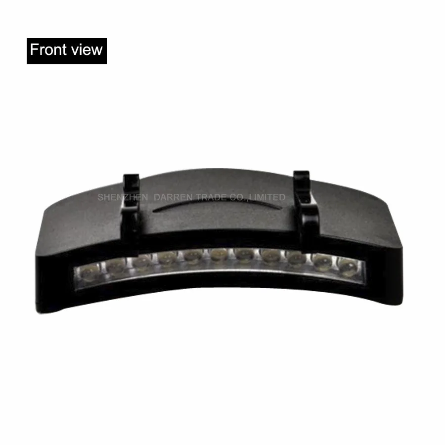 11 LED Clip-On Кепки белый свет лампы Велоспорт Пеший Туризм Кемпинг Кепки свет ночного Рыбалка ремонта автомобиля открытый кепки огни