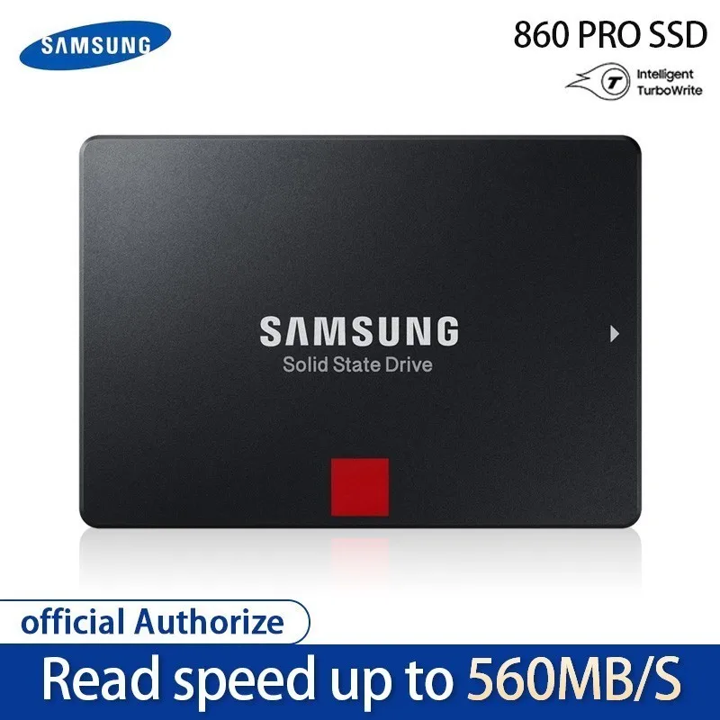 SAMSUNG SSD 860 PRO 256 ГБ 512 Внутренний твердотельный диск HD Жесткий диск SATA 3 2,5 HHD для ноутбука, настольного компьютера, ПК, 1 ТБ 2 ТБ 4 ТБ