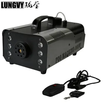 

Free Shipping LED 900W Fog Machine Mini 900w RGB LED Smoke Machine Stage Special Effects DJ Equipment