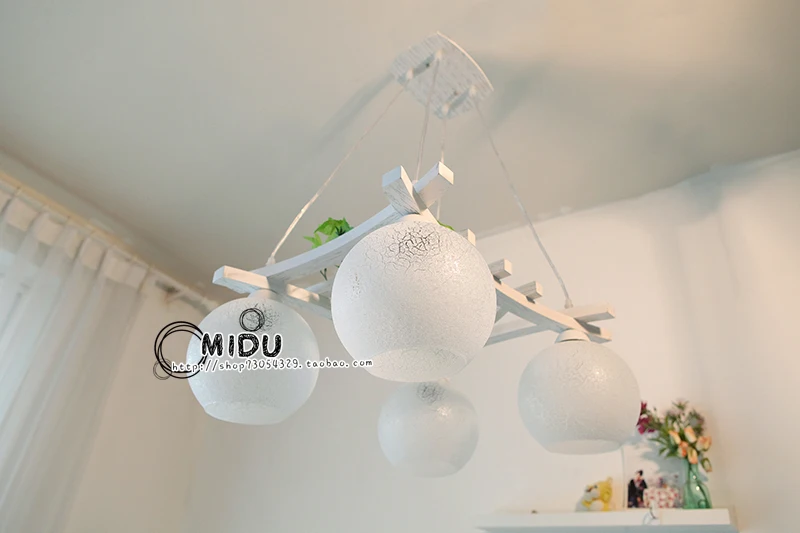 

EMS FREE SHIPPING Rustic wool restaurant pendant light bedroom lamps lighting brief lamps ZZP