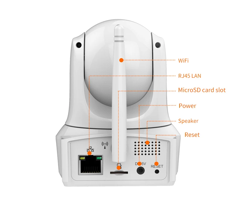 Vstarcam Крытый HD WiFi видеонаблюдение Мониторинг безопасности Беспроводная ip-камера с двухсторонним Аудио ИК ночного видения панорамирование наклона