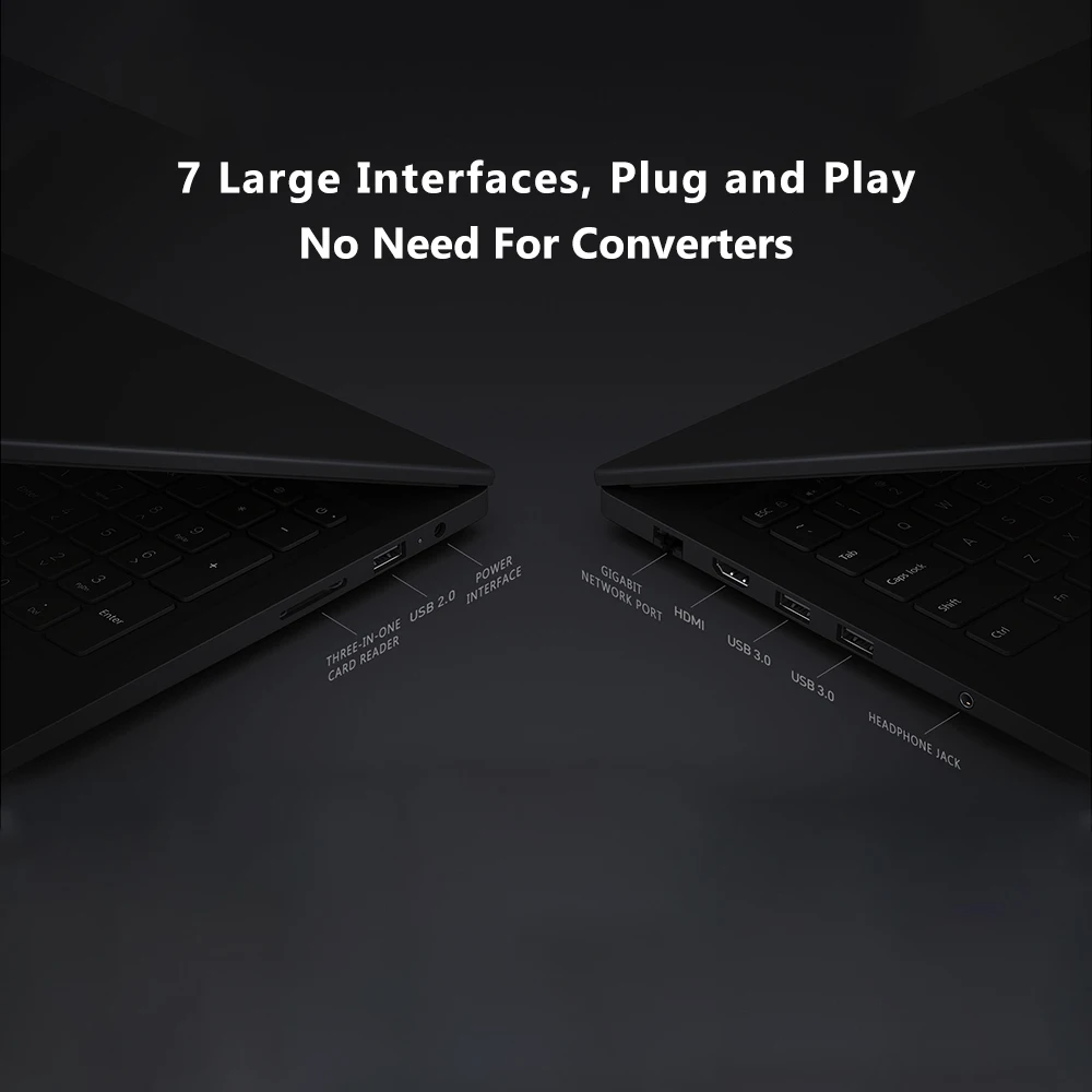 Original Xiaomi 15.6 inch NVIDIA GeForce MX110 Laptop i7-8550U 16GB DDR4 512GB SATA SSD Windows 10 Computer Student Notebook