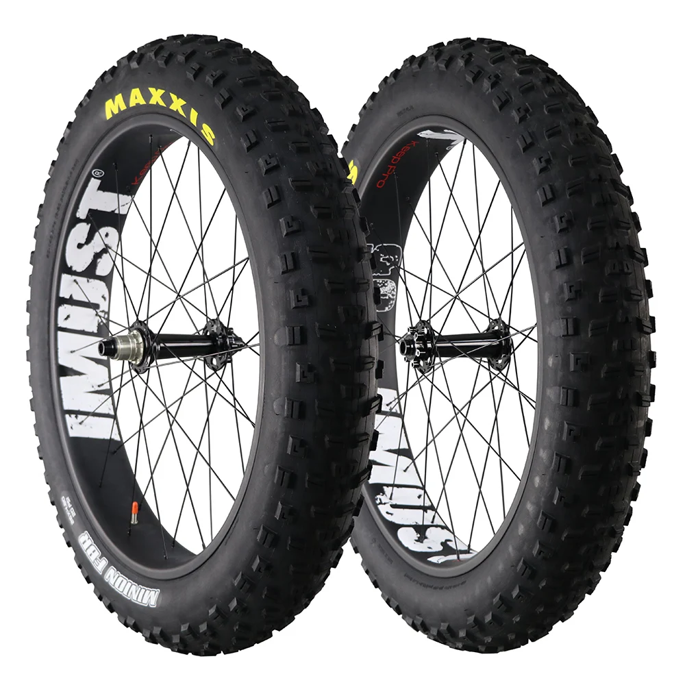 690-T технический углерод для fatbike колеса clincher tubuless 26 дюймов обод велосипеда 90 мм Ширина высокого класса fat bike Сделано в Китае