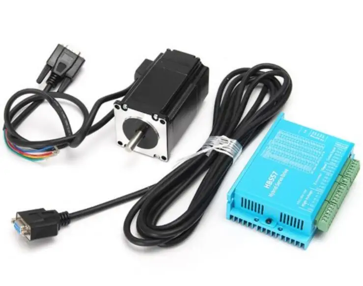 Новый замкнутый контур Leadshine servo Drive HBS507 и 3 фазный Серводвигатель 573HBM20 EC 1000 с