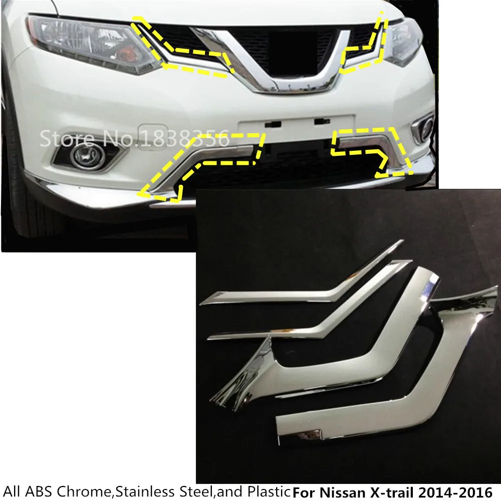 4 шт. хромированные решетки для Nissan X-Trail T32/Rogue 2014 2015 2016 | Автомобили и мотоциклы
