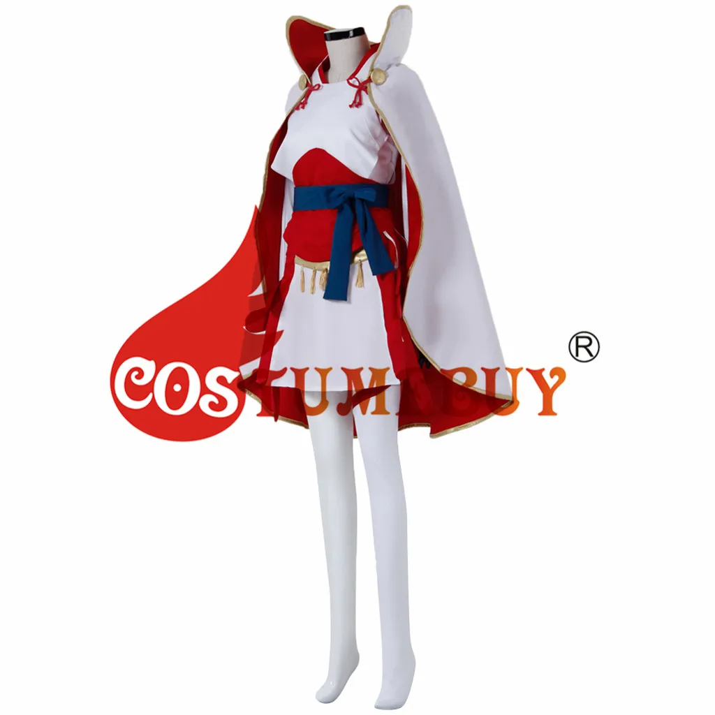 CostumeBuy игра огненная эмблема IF Sakura Косплей Костюм Платье плащ для взрослых девочек необычный карнавальный костюм на Хэллоуин L920
